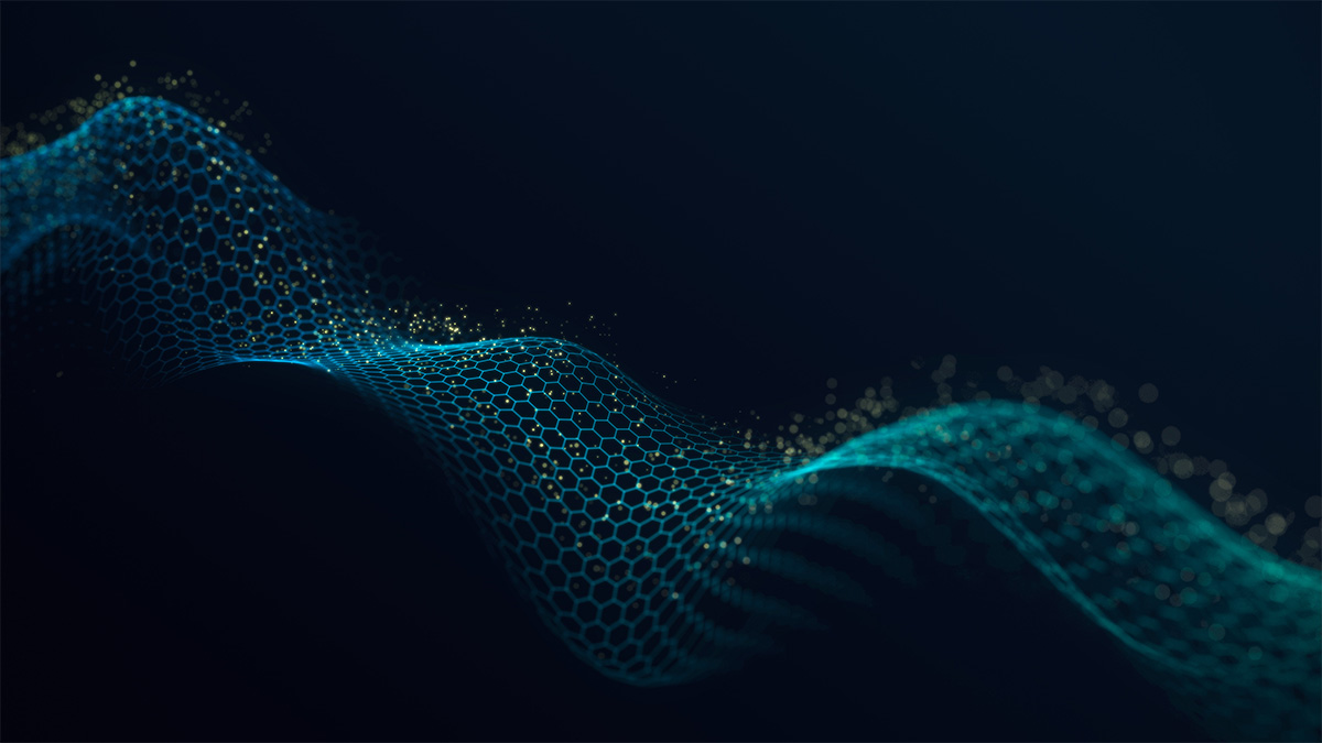 hexagonal wave texture