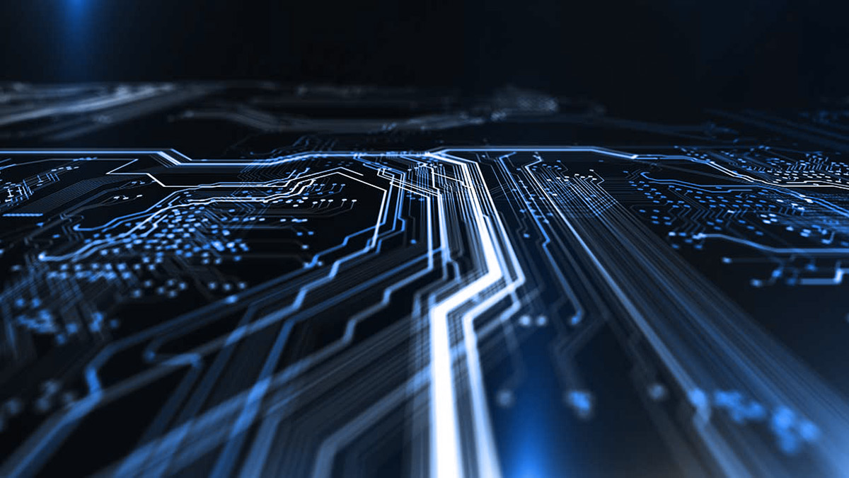 Abstract Illustration of circuit board