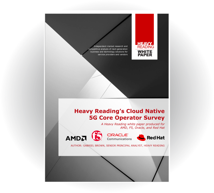 Heavy Reading’s Cloud Native  5G Core Operator Survey white paper cover