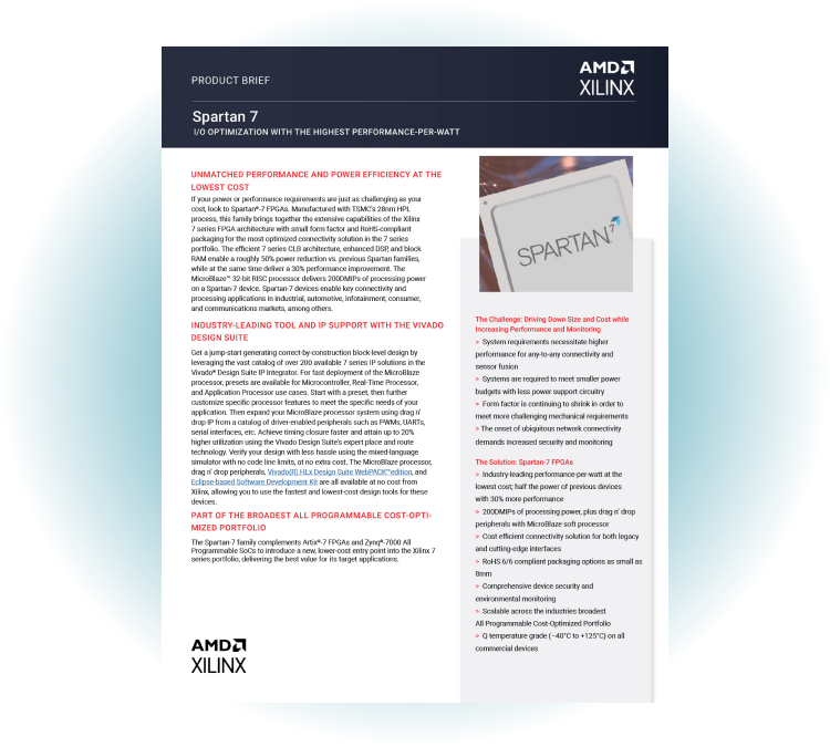 Spartan Product Brief