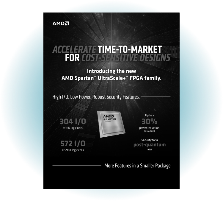 AMD Spartan™ UltraScale+ Infographic