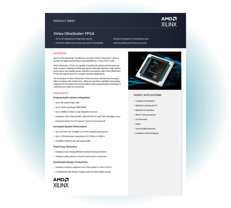 Virtex UltraScale+ Product Brief