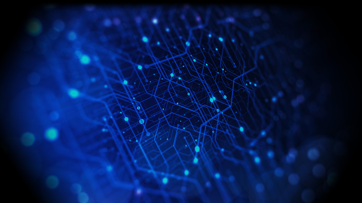 Abstract networking illustration