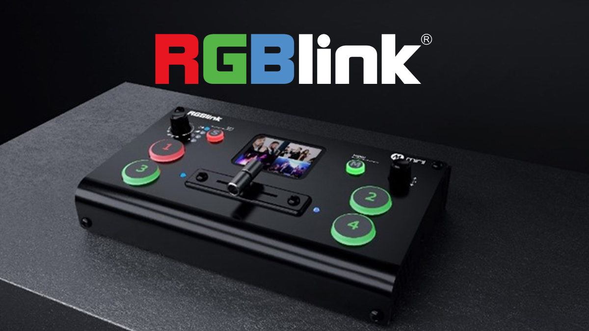 RGBlink Mini Live Streaming Switcher Powered by AMD Artix™ FPGAs