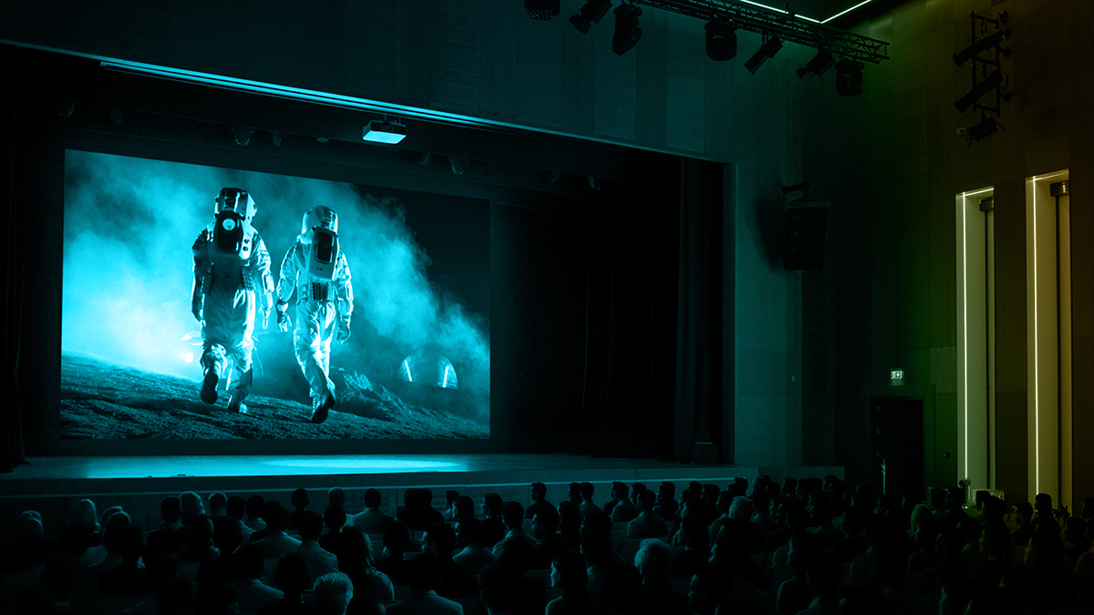 movie theater screen