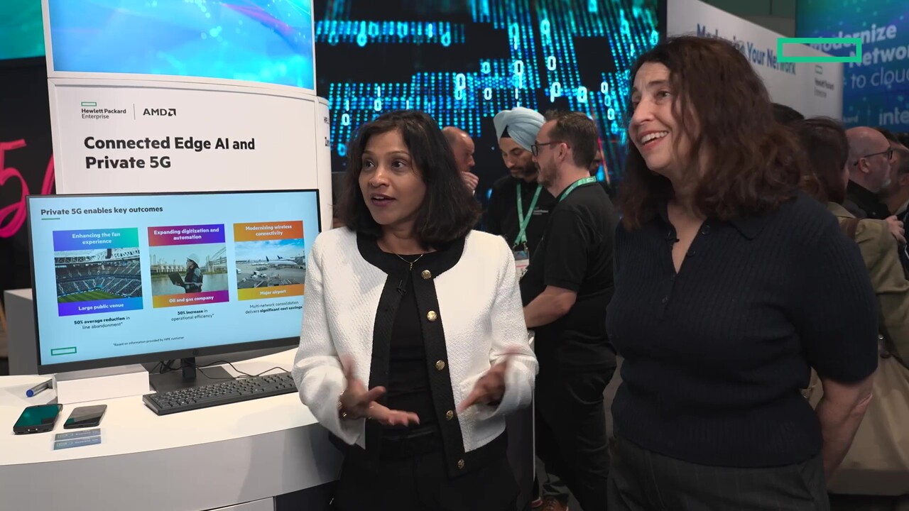 Powering the edge: How AMD and HPE are revolutionizing private 5G networks video thumbnail
