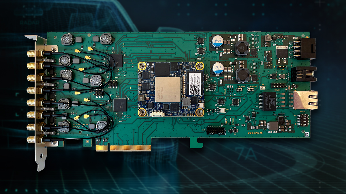 SCS and AMD Versal AI Edge Radar Evaluation Kit