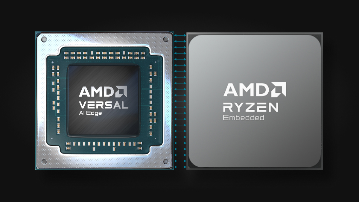 AMD Ryzen™ Embedded processors with AMD Versal™ AI Edge